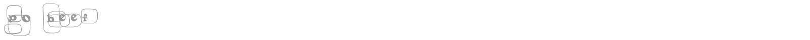 Po Beef font preview
